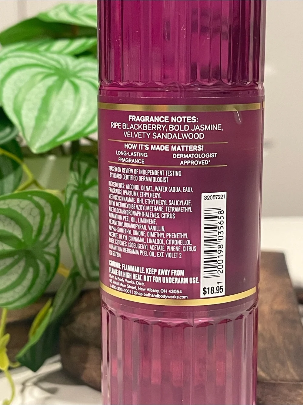 Bath & Body Works Everyday Luxuries All Eyes On Her Fine Fragrance Mist - Pink